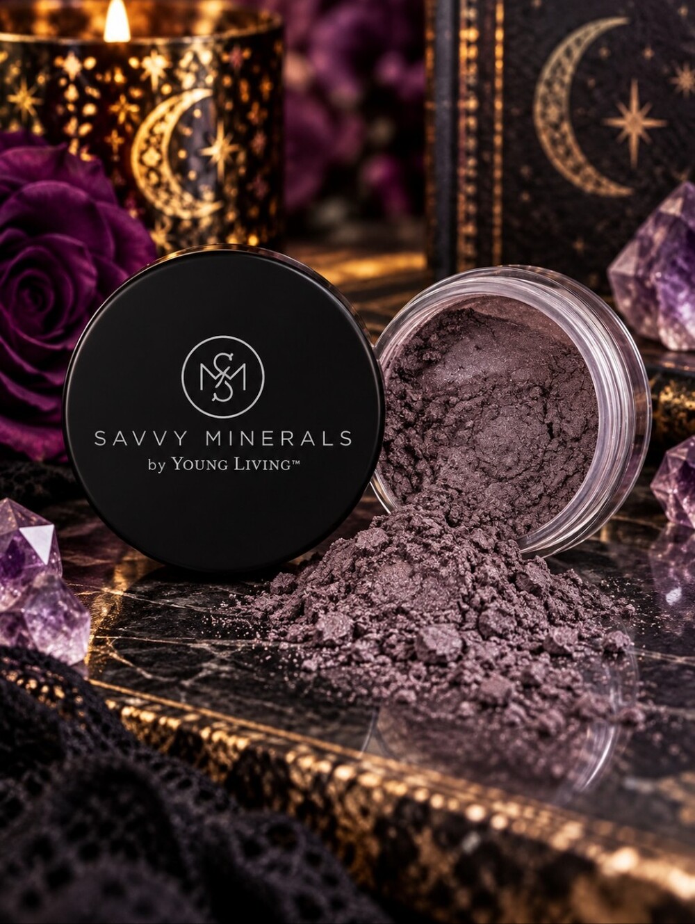 🕯NIB Savvy Minerals by Young Living Envy Loose Mineral Eyeshadow 0.03 oz
